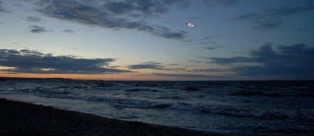 UFO over Gdansk by Peter Coffin and Cinimod Studio