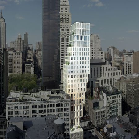 23 East 22nd Street by Rem Koolhaas, that never got built