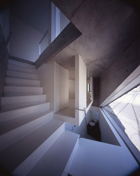 Guest House Tokyo by Masahiro Kinoshita and Yu Sakuma staircase