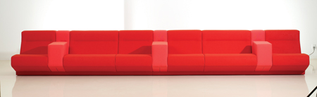 Seracs sofa by Alfredo Häberli