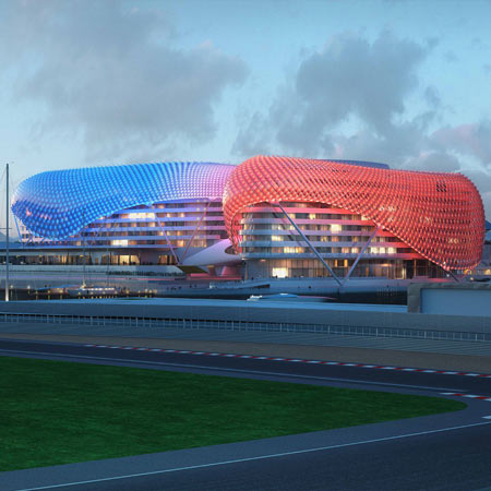 The Yas Hotel by Asymptote