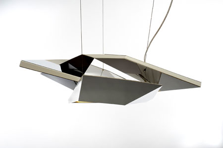 Polygon Crash lamp by Flip Sellin