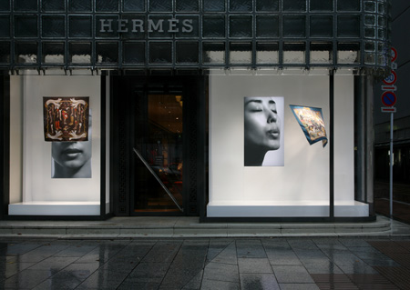 Maison Hermès Window Display by Tokujin Yoshioka