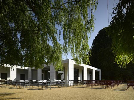 Chiswick House Gardens cafe by Caruso St John Architects Richard Bryant