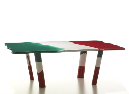 Table Italia by Gaetano Pesce for Cassina
