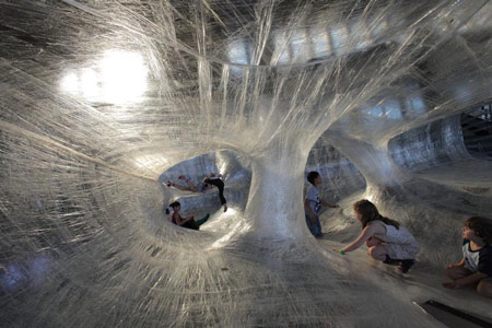 Tape Installation by For Use and Numen at DMY Berlin