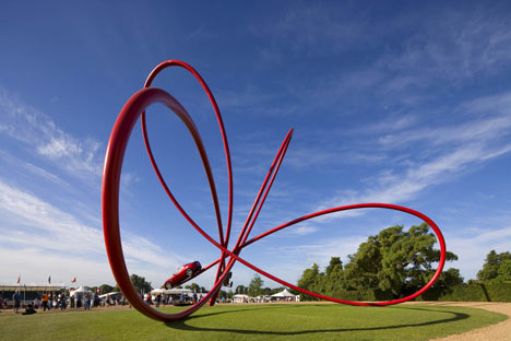Alpha Romeo Centenary Sculpture by Gerry Judah 