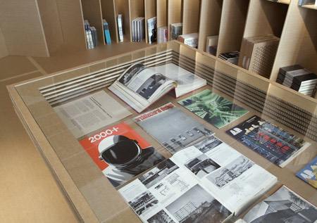 Foldaway Bookshop designed by Campaign