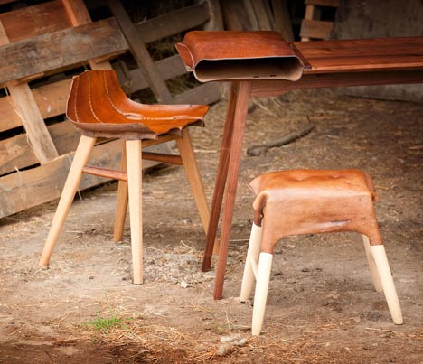 Leather furniture by Tortie Hoare
