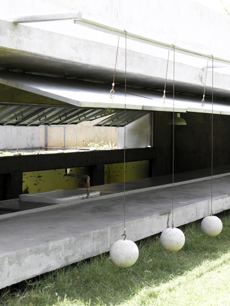 The House with Balls by Matharoo Associates