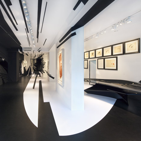 Zaha Hadid and Suprematism at Galerie Gmurzynska Zurich | Dezeen