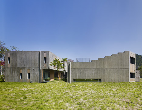 Cement Visitors Center by BCHO 