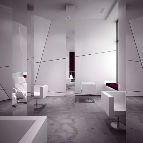 Hair Salon by MOOMOO Architects