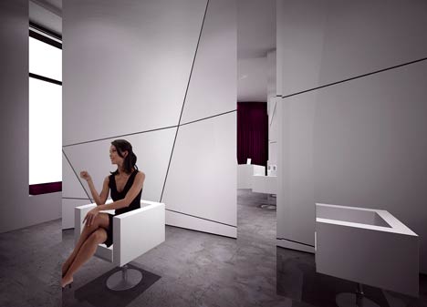 Hair Salon by MOOMOO Architects