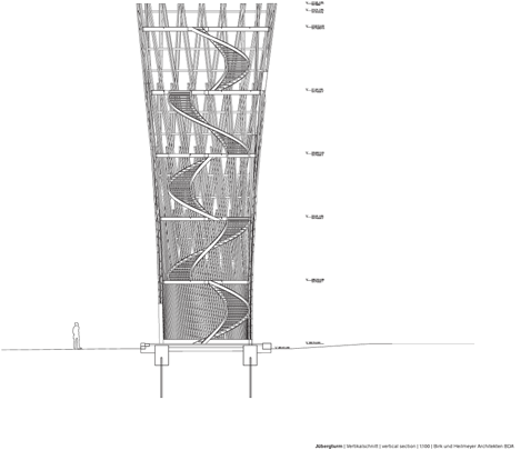 Jueberg Tower by Birk + Heilmeyer Architekten