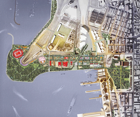West Kowloon Cultural District by Foster and partners