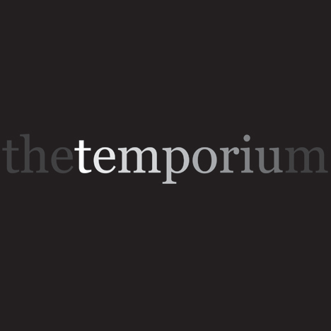 The Temporium logo black