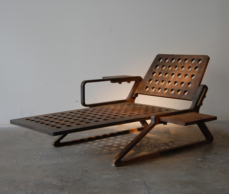 Tom Dixon Flamecut series chaise