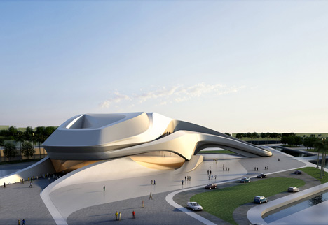 Grand Theatre by Zaha Hadid Architects