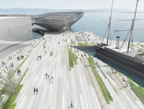 Kengo Kuma wins competition to design V&A at Dundee