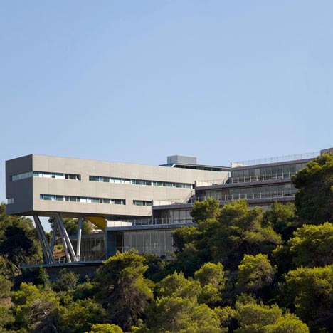 Haifa University Student Centre by Chyutin Architects