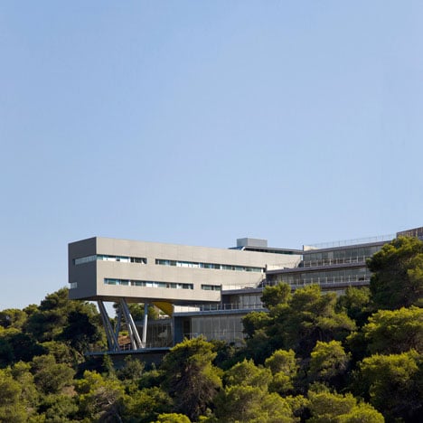 Haifa University Student Centre by Chyutin Architects
