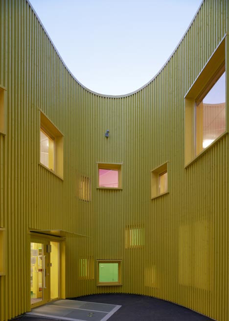 Tellus nursery school by Tham and Videgard Arkitekter