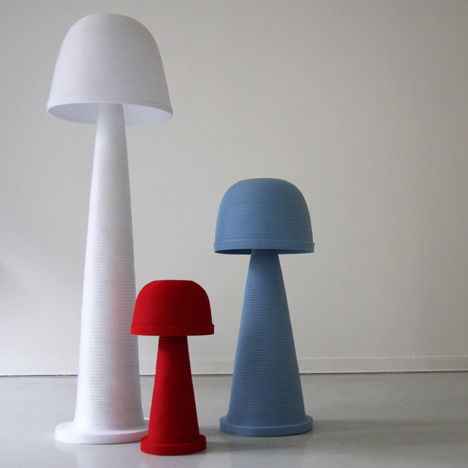 Fungi Lamp by Andreas Kowalewski