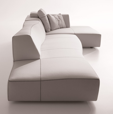 Crinoline tall armchair by B&B Italia, design by Patricia Urquiola