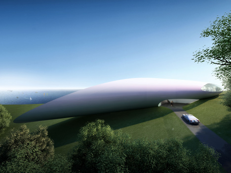 Prototype villa for golf and spa club, Dubrovnik by Zaha Hadid Architects