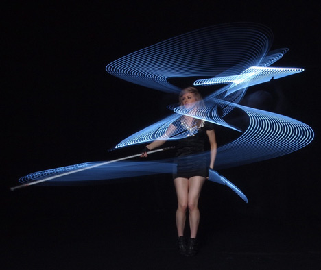 Moritz Waldemeyer lasers for Lights by Ellie Goulding 