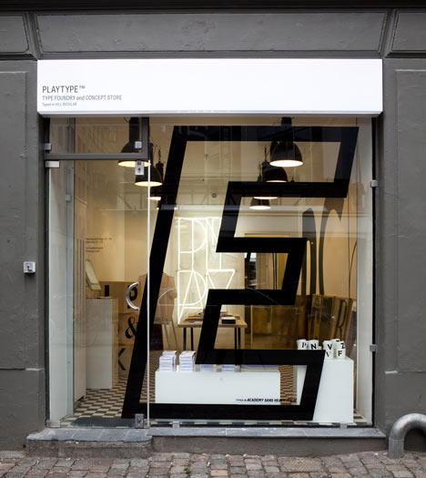 Playtype concept store by e-Types