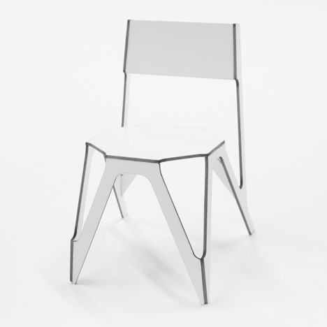 Bone Chair by Julien de Smedt Architects