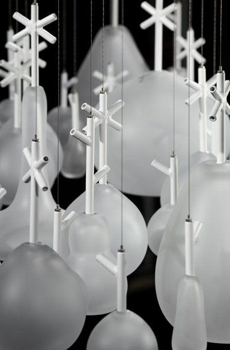 Growing Vases by Nendo for Lasvit
