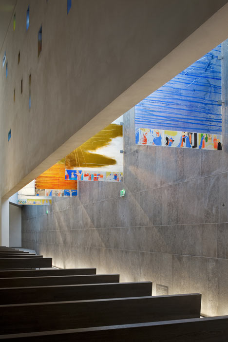 Notre Dame Rosary Church by ENIA Architects