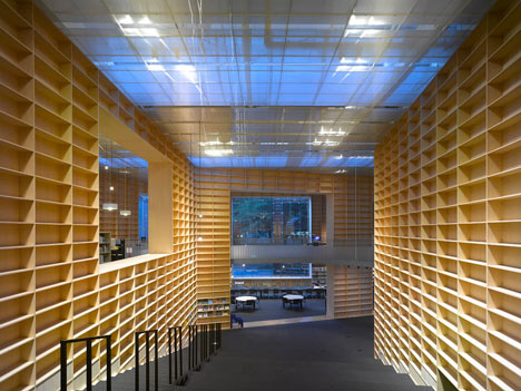 Musashino Art University Library by Sou Fujimoto Architects