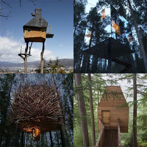Dezeen archive: treehouses