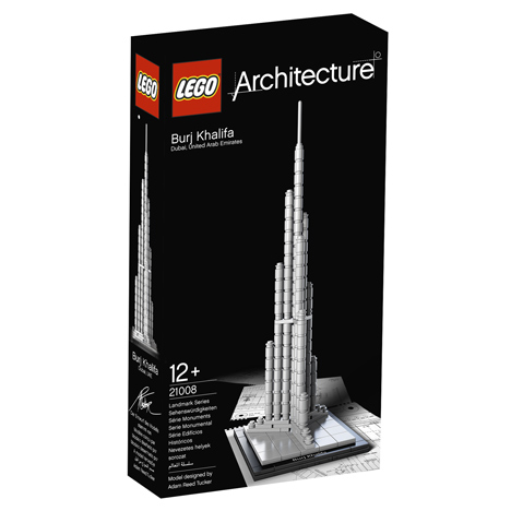 Burj Khalifa in LEGO bricks