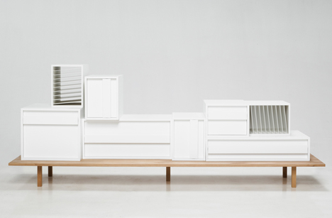 Container Sideboard by Alain Gilles for Casamania