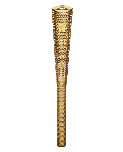 London 2012 Olympic Torch by BarberOsgerby