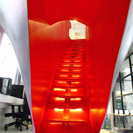 Red Town Office by Taranta Creations