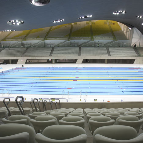 Zaha Hadid denies blame for restricted views at London 2012 Aquatics Centre