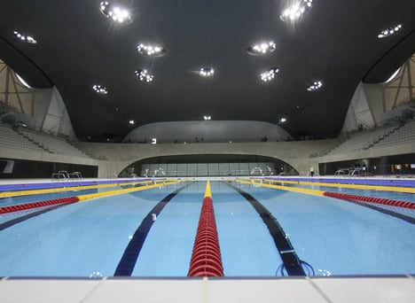 London 2012 Aquatics Centre by Zaha Hadid Architects
