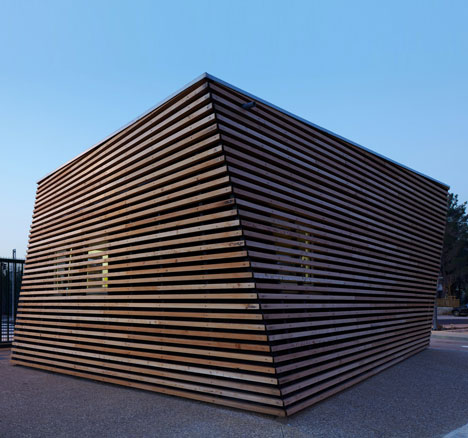 Parking Attendant's Pavilion by Jean-Luc Fugier