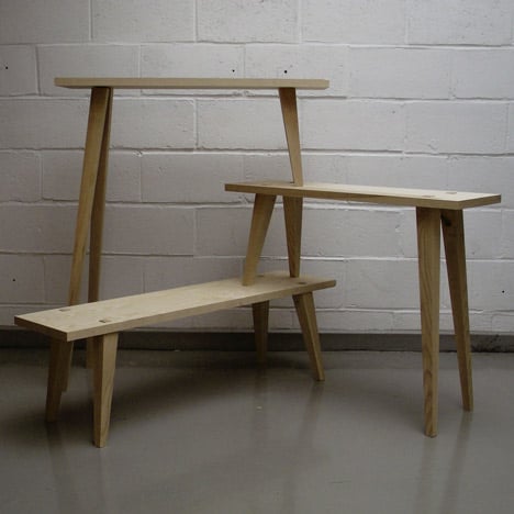 Prop-er Benches by Oscar Medley-Whitfield