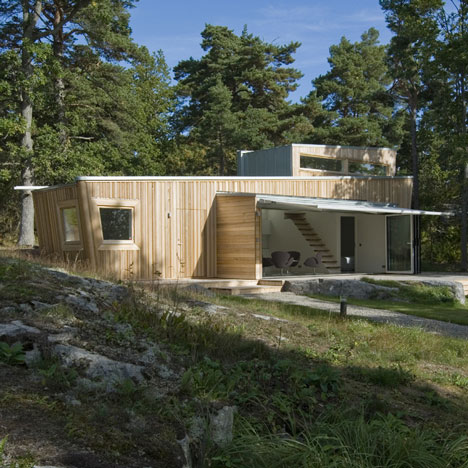 Wooden house by Schlyter/Gezelius Arkitektkontor 