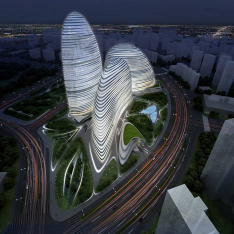 Wangjing Soho by Zaha Hadid Architects 