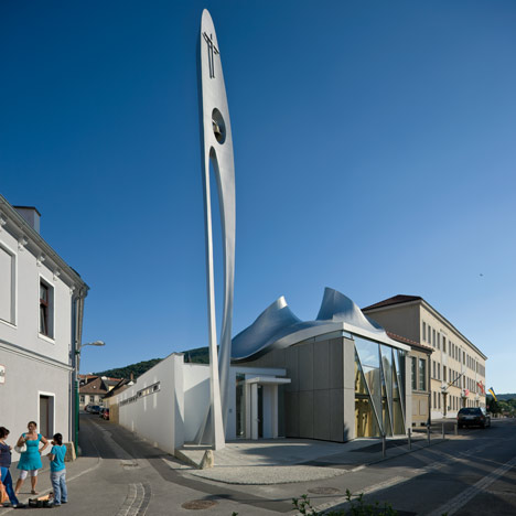 Martin Luther Church Hainburg by Coop Himmelb(l)au