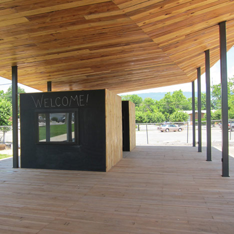 Covington Farmers Market by design/buildLAB at VA Tech School of Architecture + Design