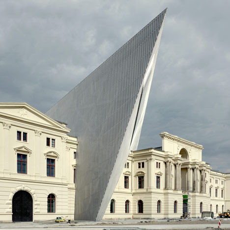 Dresden Museum of Military History by Daniel Libeskind